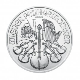 Moneda de plata Filarmónica 2019
