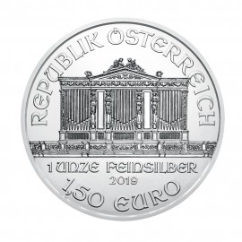 Moneda de plata Filarmónica 2019