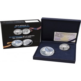 Set de monedas "50 Aniversario de la Llegada a la Luna"